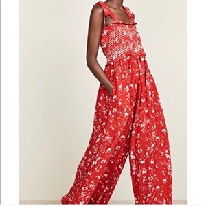 Free people color my world jumpsuit